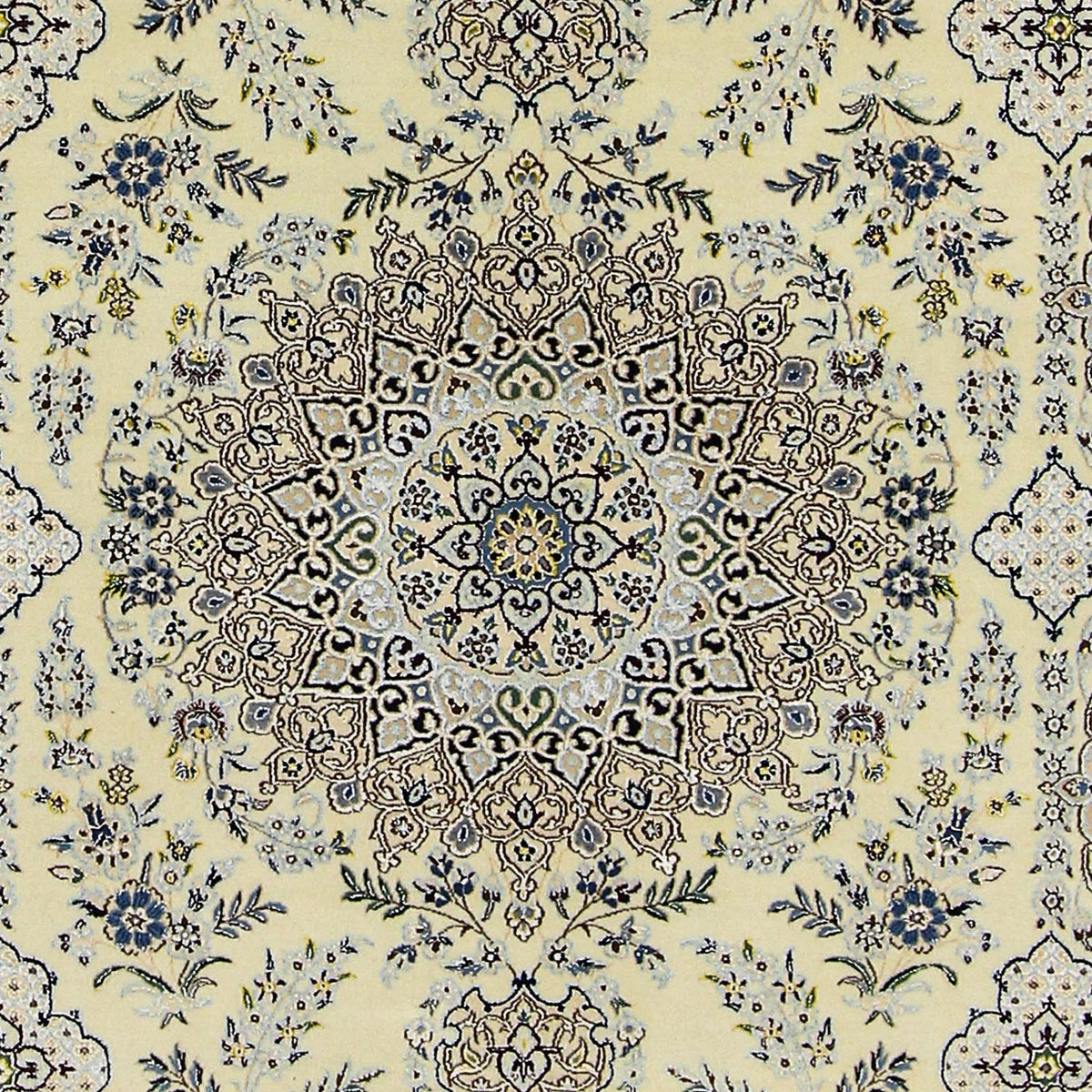 Tapis persan - Nain - Premium - 247 x 154 cm - beige