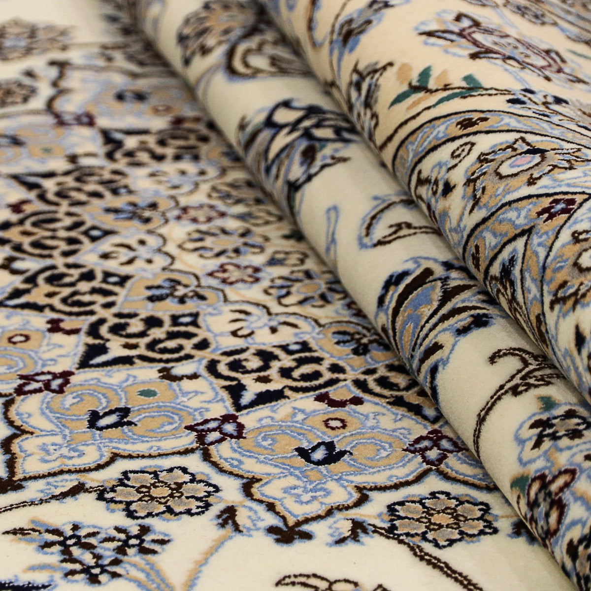Tapis persan - Nain - Premium - 268 x 208 cm - beige