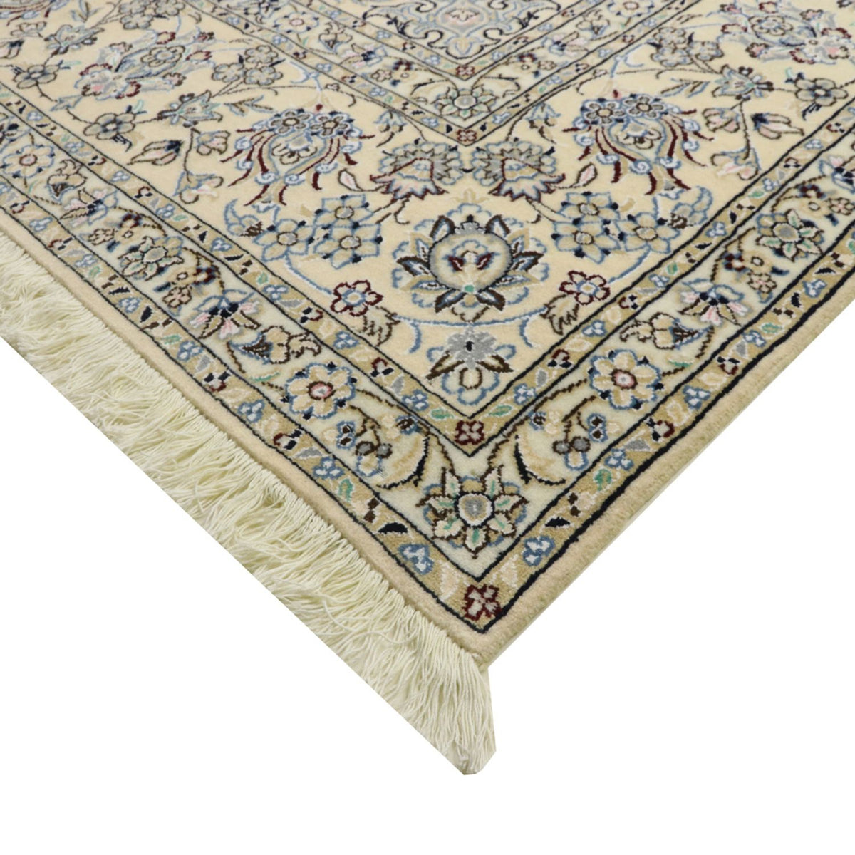 Tapis persan - Nain - Royal - 356 x 250 cm - crème