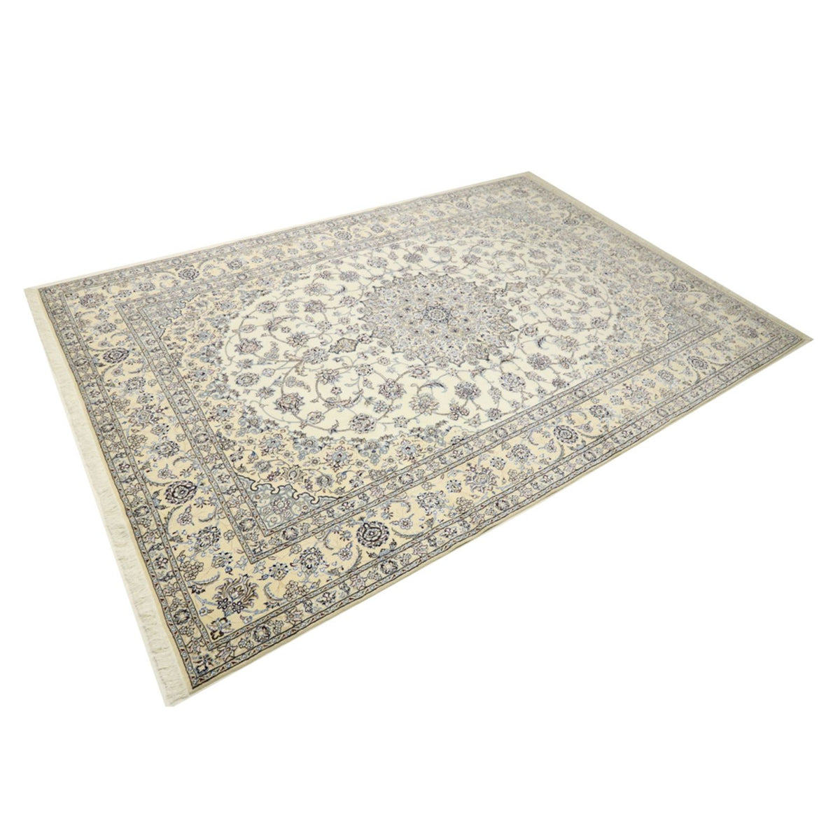 Tapis persan - Nain - Royal - 361 x 249 cm - crème
