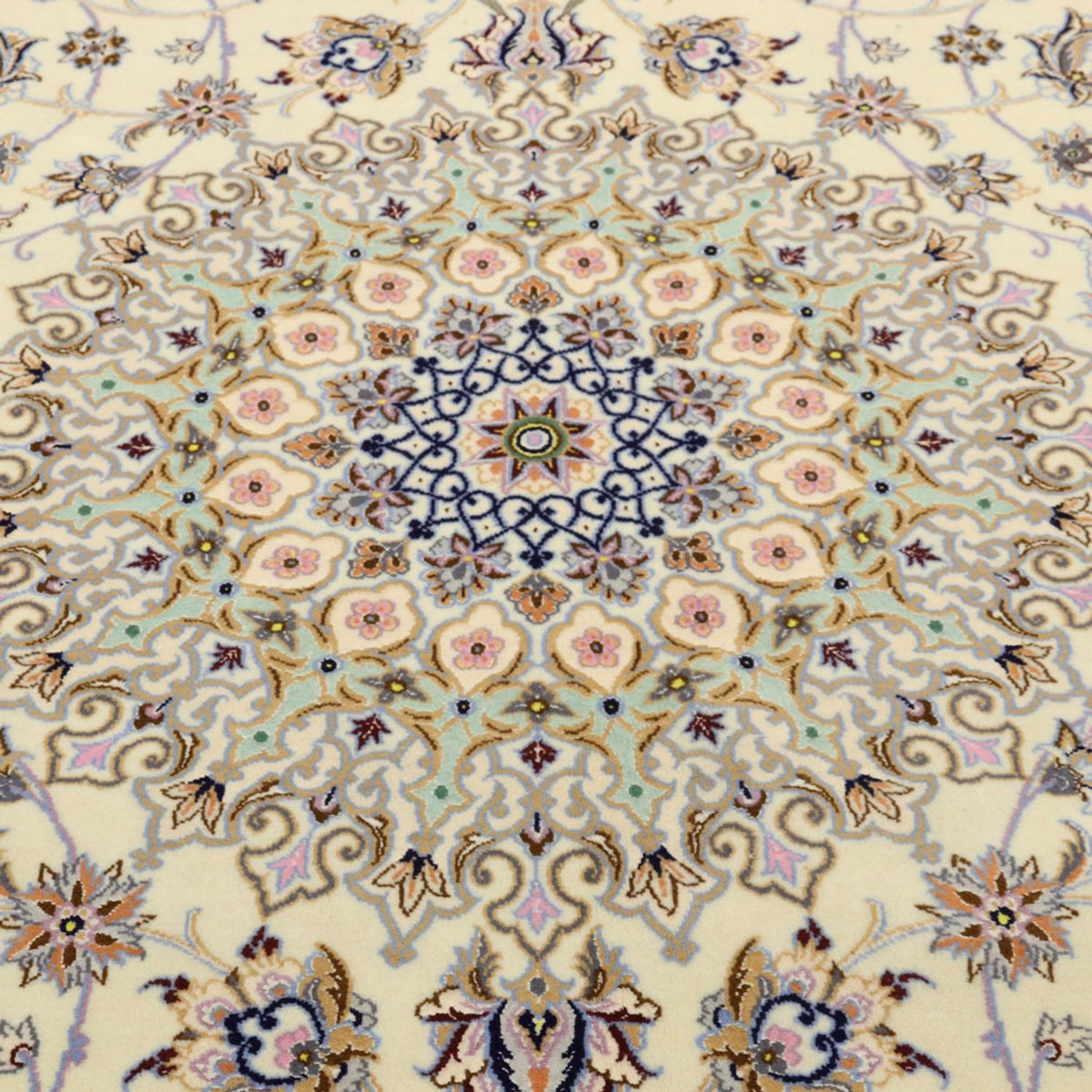 Tapis persan - Nain - Royal - 365 x 250 cm - crème