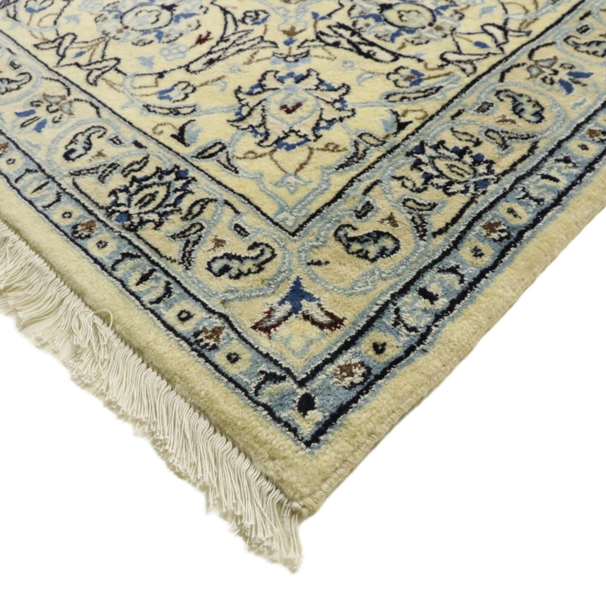 Tapis persan - Nain - Royal - 393 x 303 cm - crème