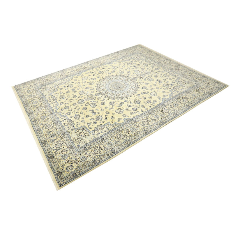 Tapis persan - Nain - Royal - 393 x 303 cm - crème
