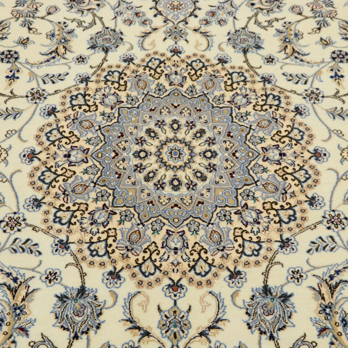 Tapis persan - Nain - Royal - 305 x 205 cm - crème