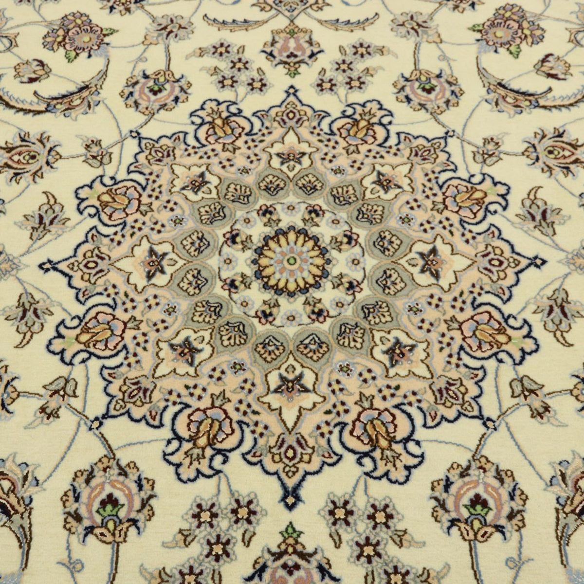 Tapis persan - Nain - Royal - 302 x 205 cm - crème