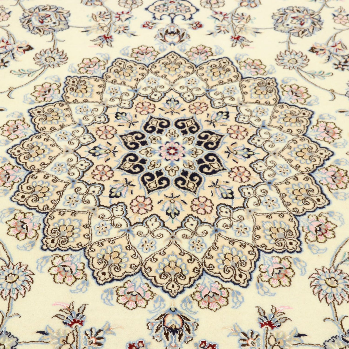 Tapis persan - Nain - Royal - 300 x 200 cm - crème