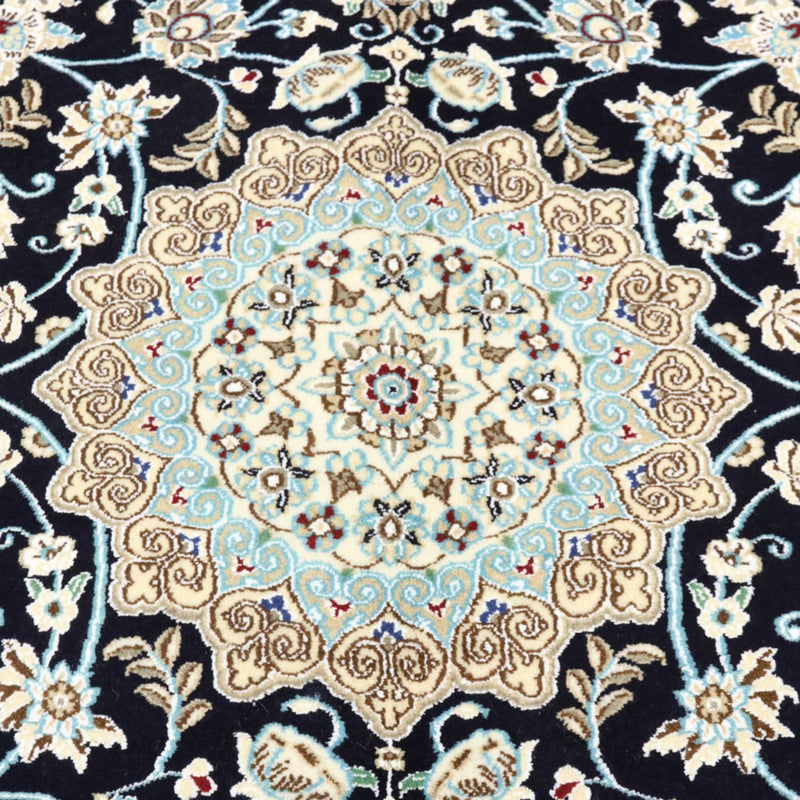 Tapis persan - Nain - Royal - 206 x 147 cm - rouge vin