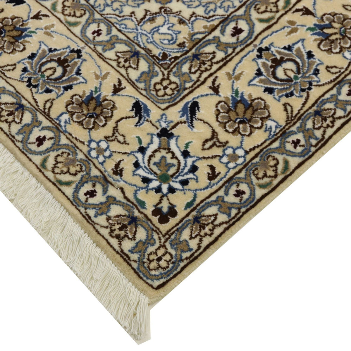 Tapis persan - Nain - Royal - 233 x 155 cm - rouge vin