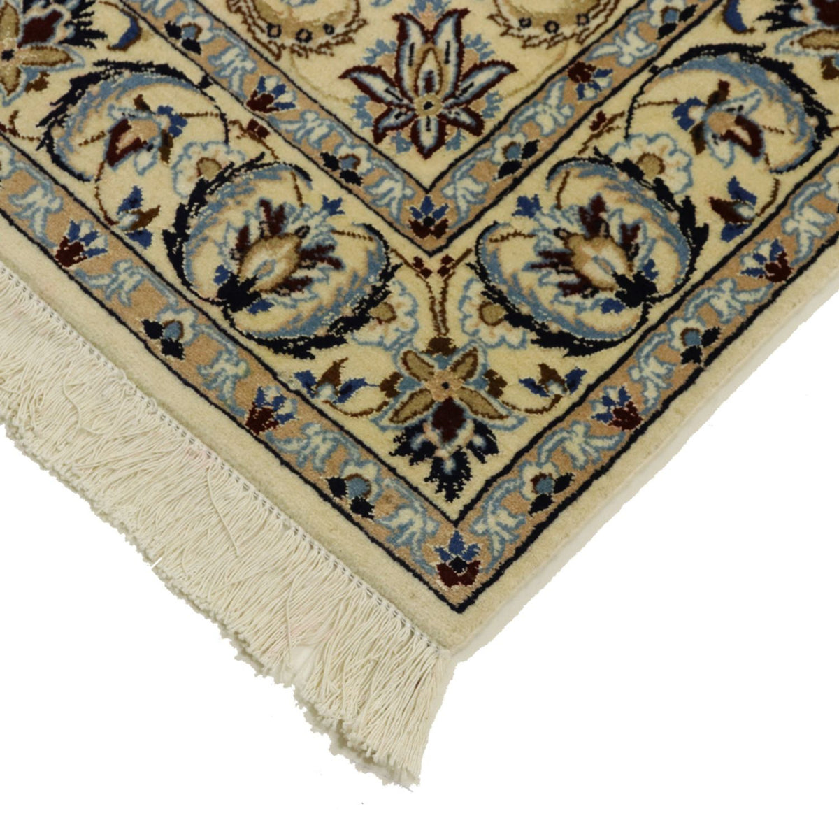 Tapis persan - Nain - Royal - 205 x 125 cm - beige