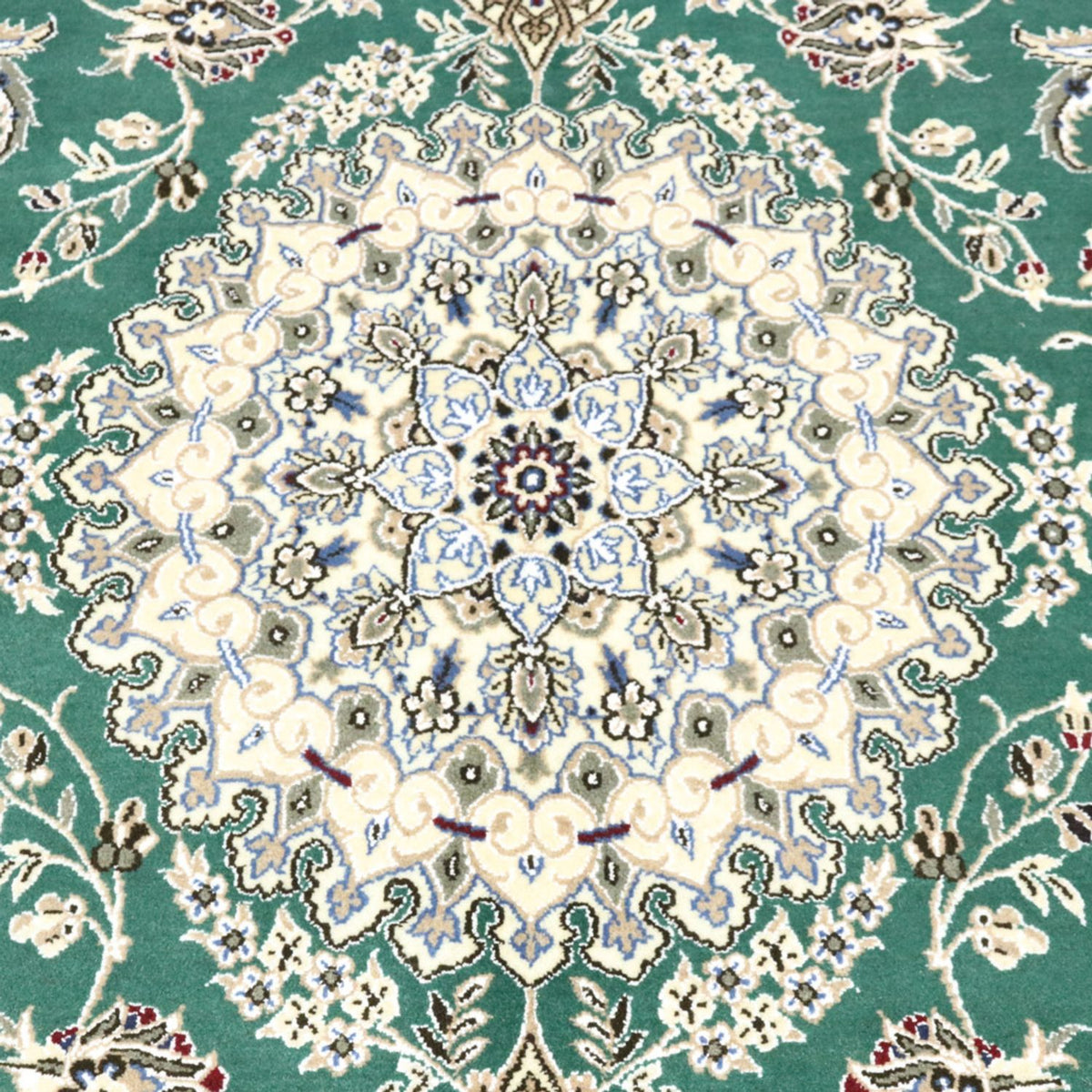 Tapis persan - Nain - Royal - 250 x 156 cm - vert
