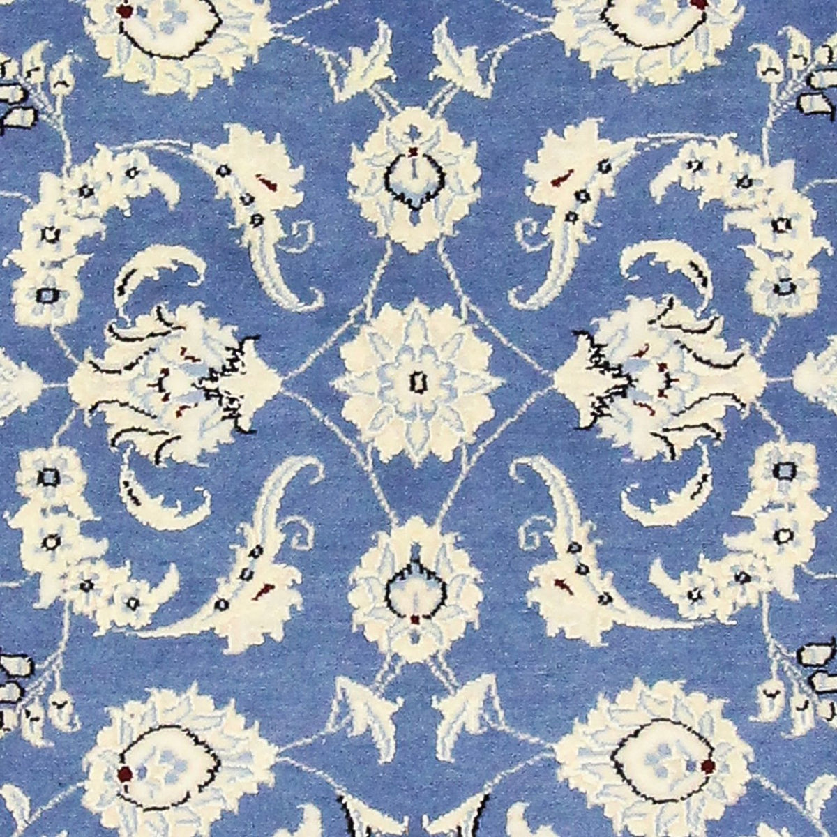 Tapis de couloir Tapis persan - Nain - Royal - 207 x 69 cm - bleu
