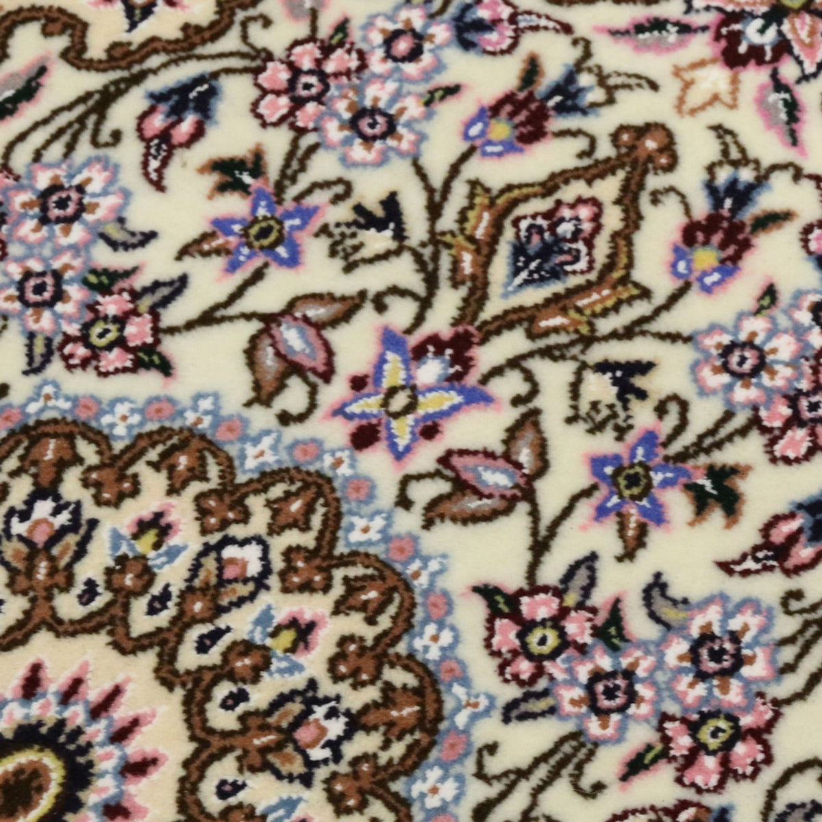 Tapis persan - Nain - Royal - 90 x 60 cm - beige