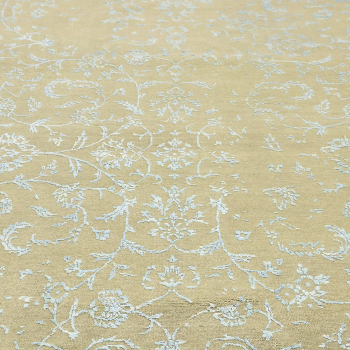 Tapis design - 306 x 243 cm - bleu clair