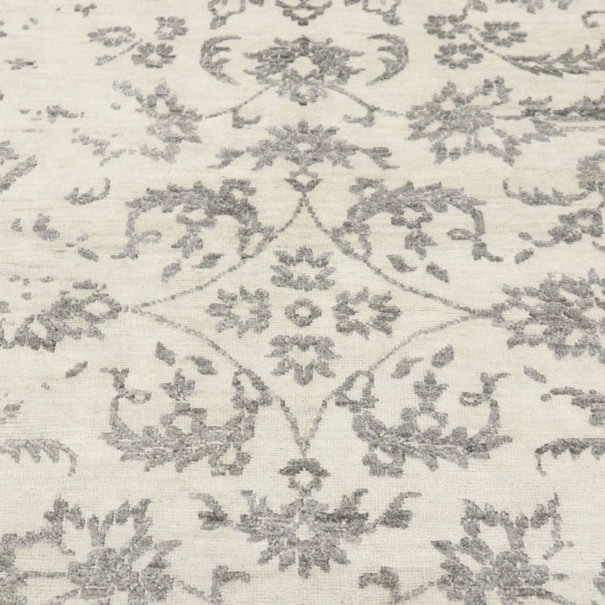 Tapis design - 204 x 148 cm - gris