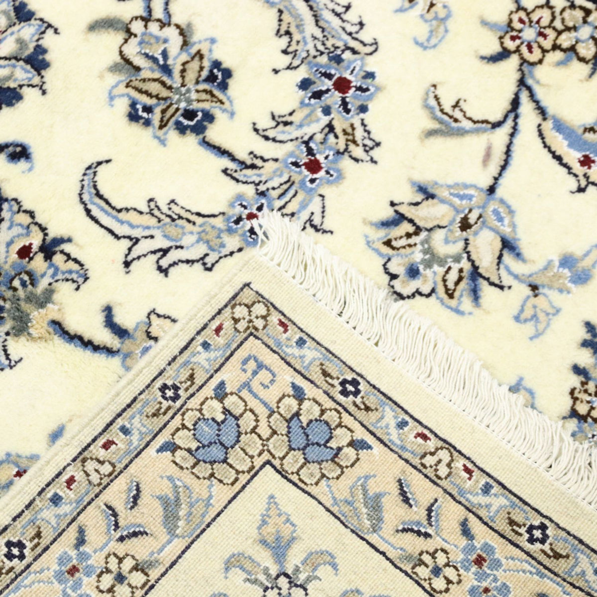 Tapis persan - Nain - 343 x 248 cm - crème