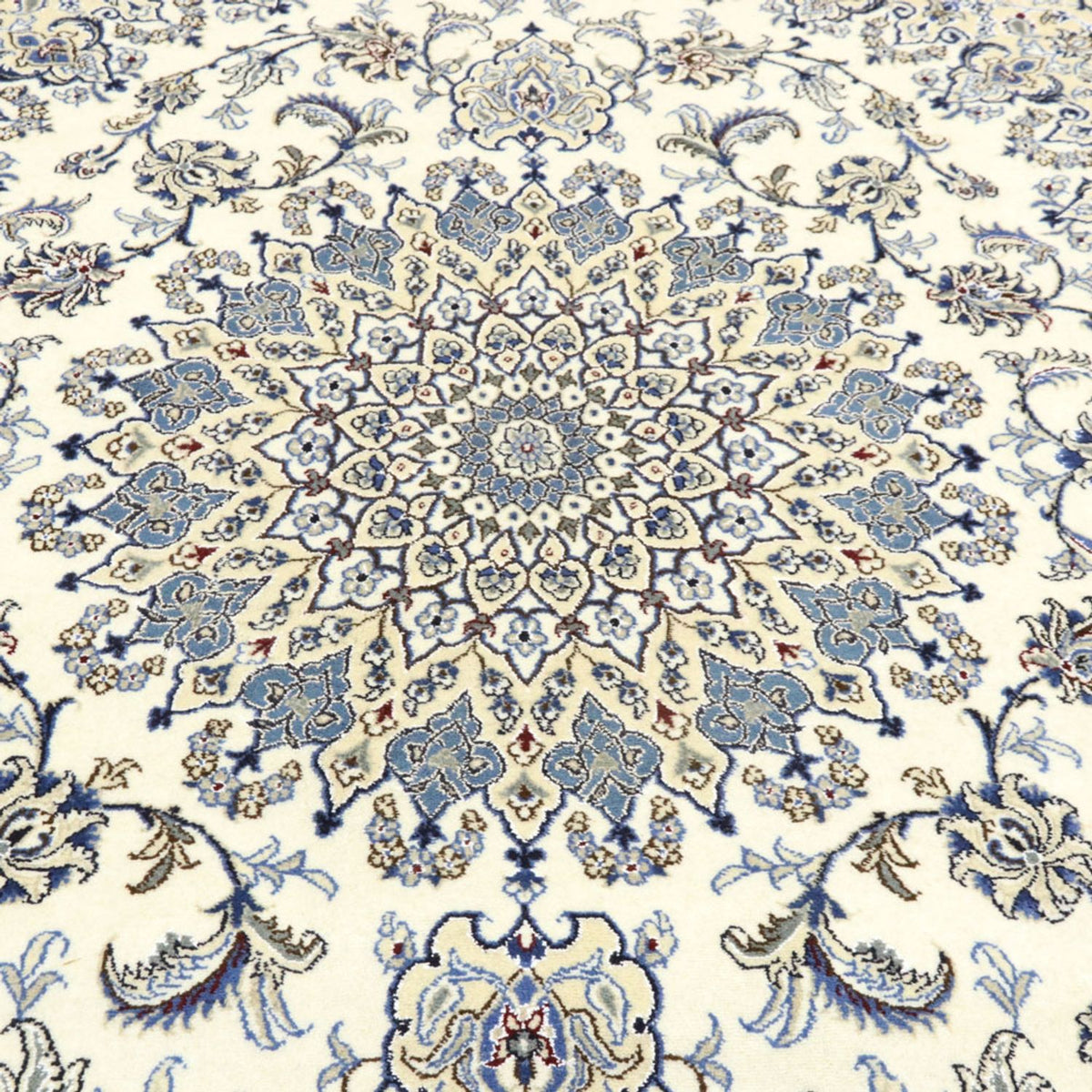 Tapis persan - Nain - 295 x 242 cm - crème
