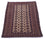Tapis afghan - 164 x 121 cm - rouge bordeaux