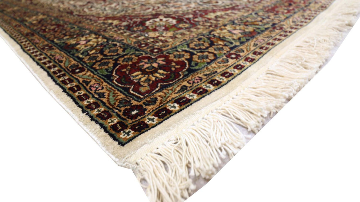 Tapis en soie - Soie du Cachemire - 170 x 109 cm - rouge