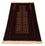 Tapis afghan - 120 x 80 cm - rouge foncé