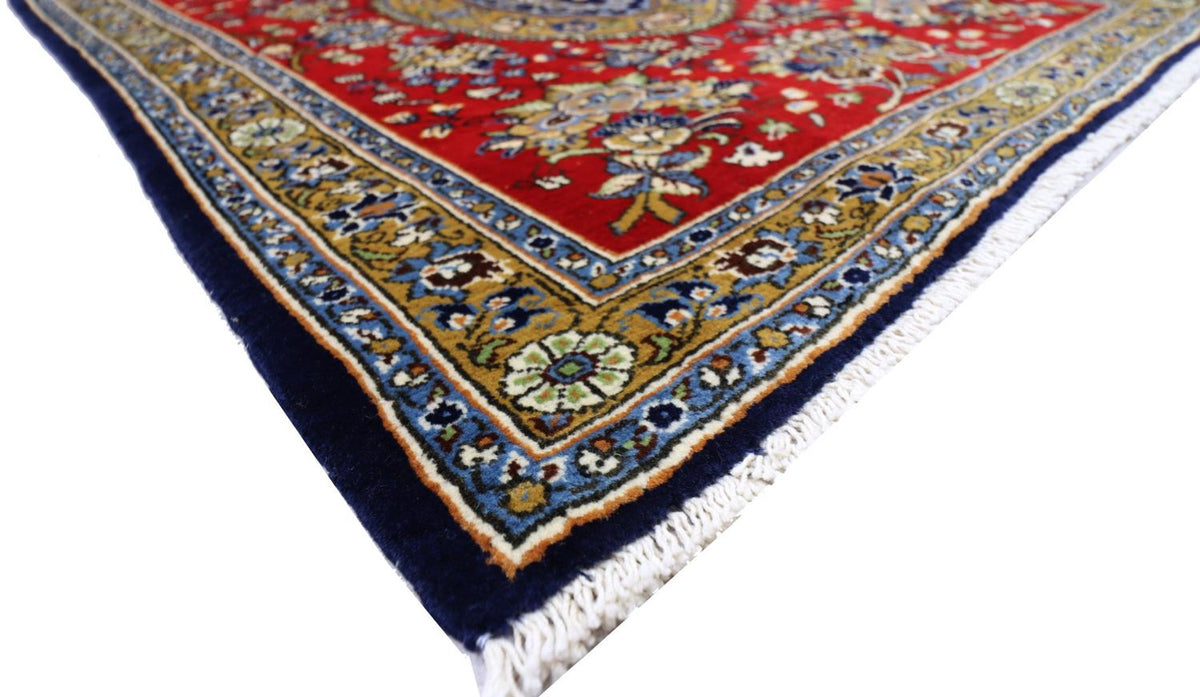 Tapis persan - Ghom - 97 x 78 cm - rouge