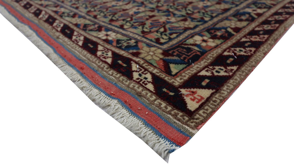 Tapis afghan - Boukhara - 75 x 56 cm - bleu