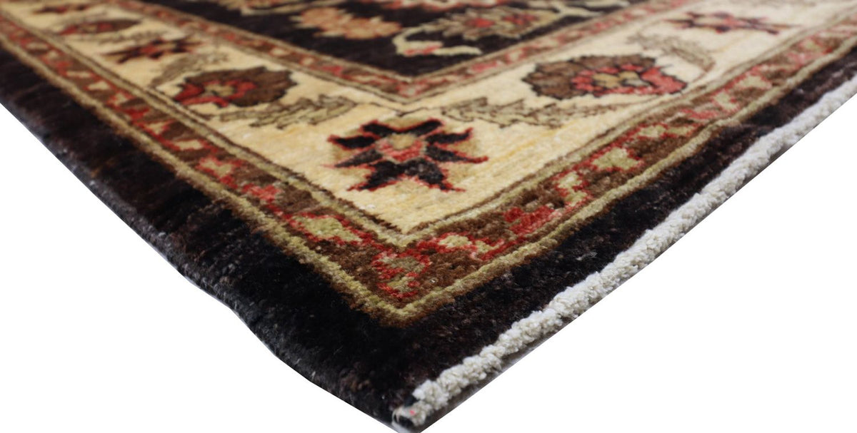 Tapis Ziegler - 125 x 89 cm - marron foncé