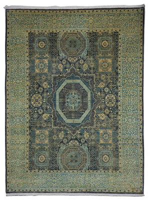 Tapis Ziegler - 315 x 250 cm - bleu de mer