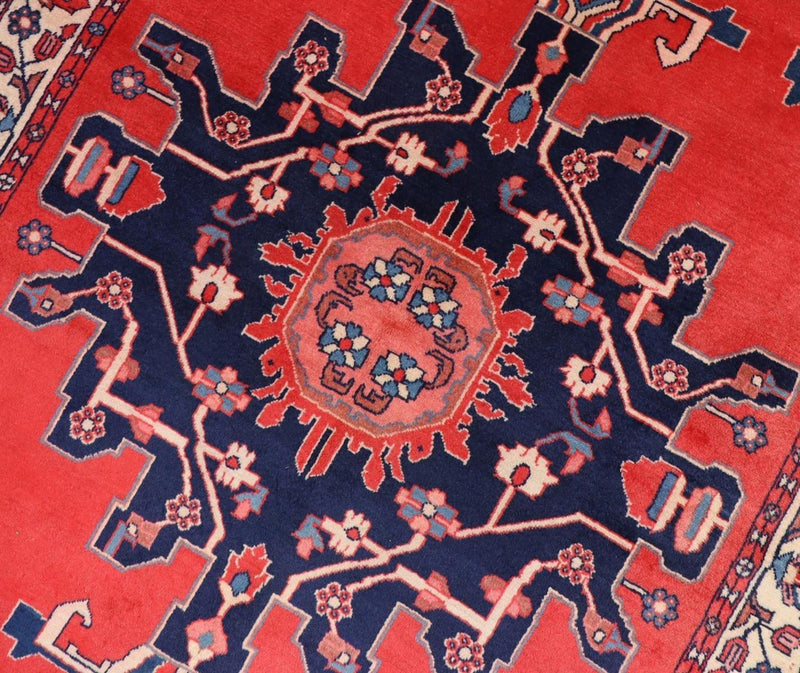 Tapis persan - Nomadic - 215 x 125 cm - rouge