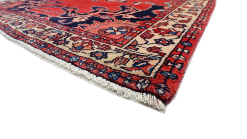 Tapis persan - Nomadic - 215 x 125 cm - rouge