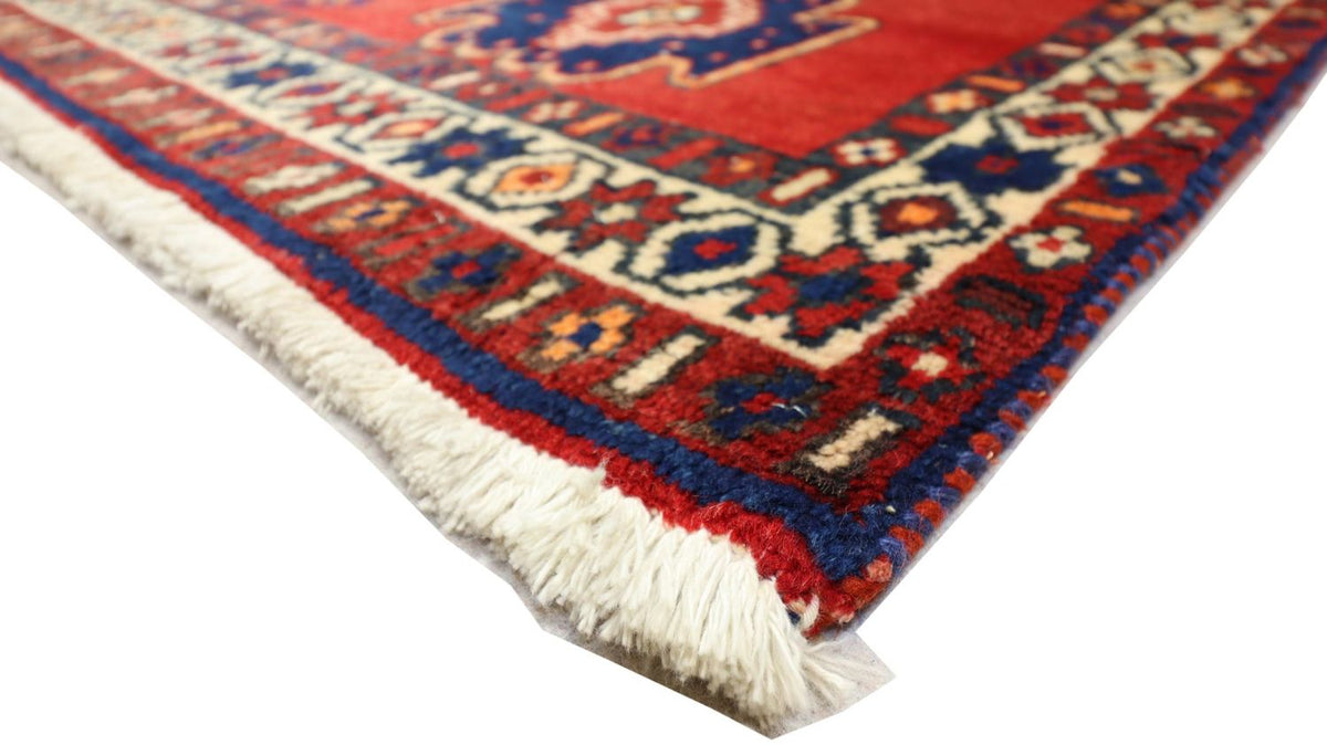 Tapis persan - Nomadic - 212 x 154 cm - rouge
