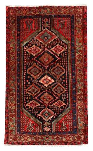 Tapis persan - Nomadic - 217 x 138 cm - noir