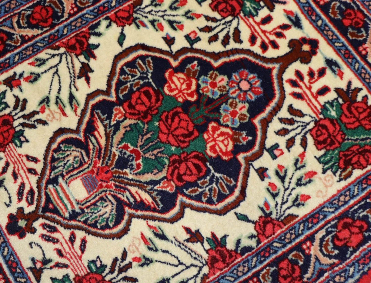 Tapis persan - Bidjar - 67 x 55 cm - rouge