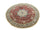 Tapis persan - Nain - Royal ronde - 191 x 191 cm - rouge
