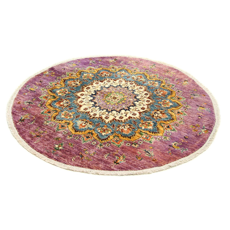 Tapis Ziegler ronde  - 171 x 169 cm - multicolore