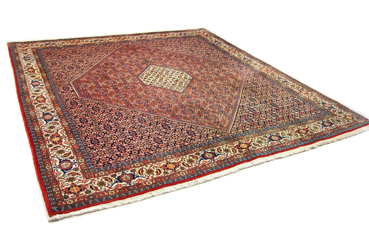 Tapis persan - Bidjar carré  - 260 x 247 cm - marron