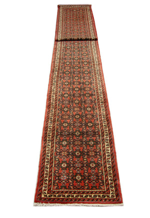 Tapis de couloir Tapis persan - Nomadic - 781 x 75 cm - rouge