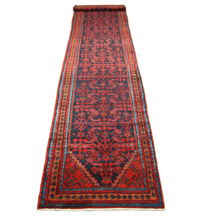 Tapis de couloir Tapis persan - Nomadic - 497 x 107 cm - bleu