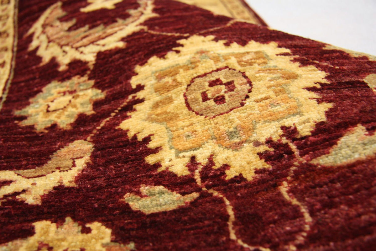 Tapis de couloir Tapis Ziegler - 291 x 80 cm - rouge