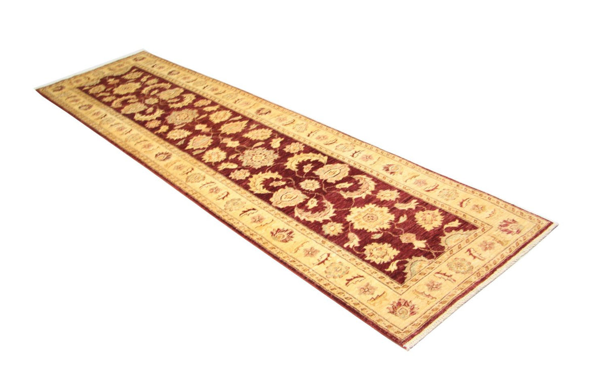 Tapis de couloir Tapis Ziegler - 291 x 80 cm - rouge