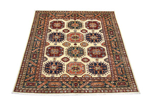 Tapis Ziegler - Kazak - 202 x 193 cm - beige