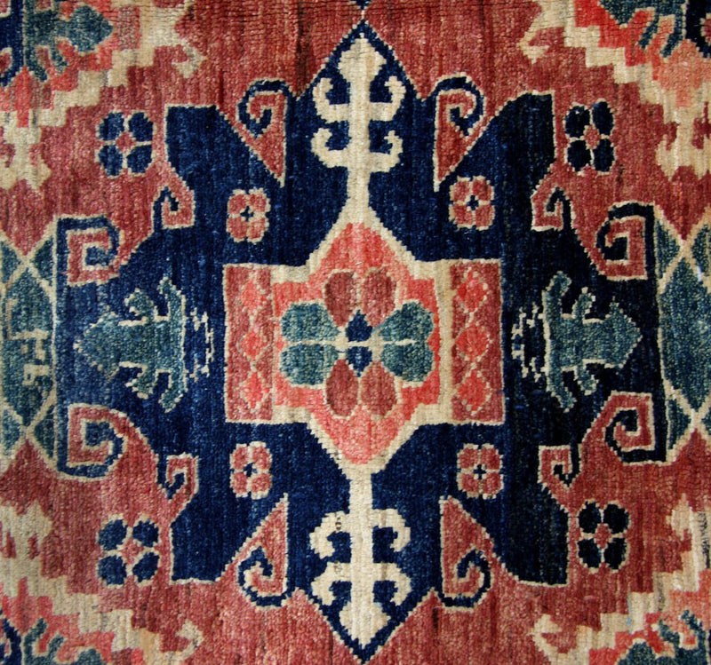 Tapis Ziegler - Kazak - 248 x 176 cm - orange