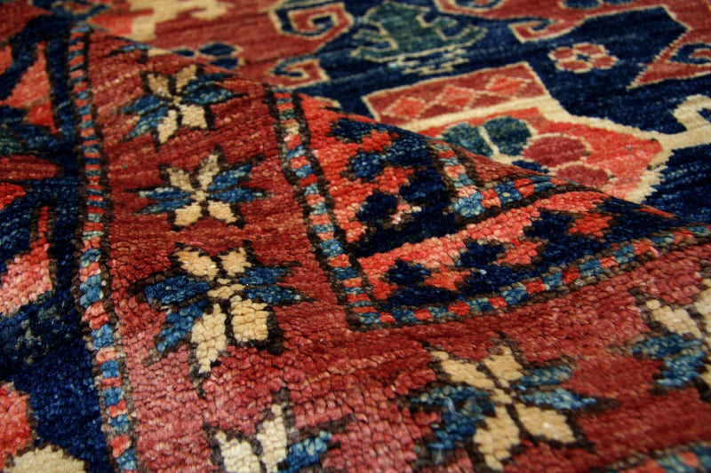 Tapis Ziegler - Kazak - 248 x 176 cm - orange