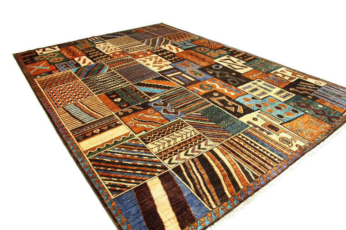 Tapis afghan - 305 x 220 cm - multicolore