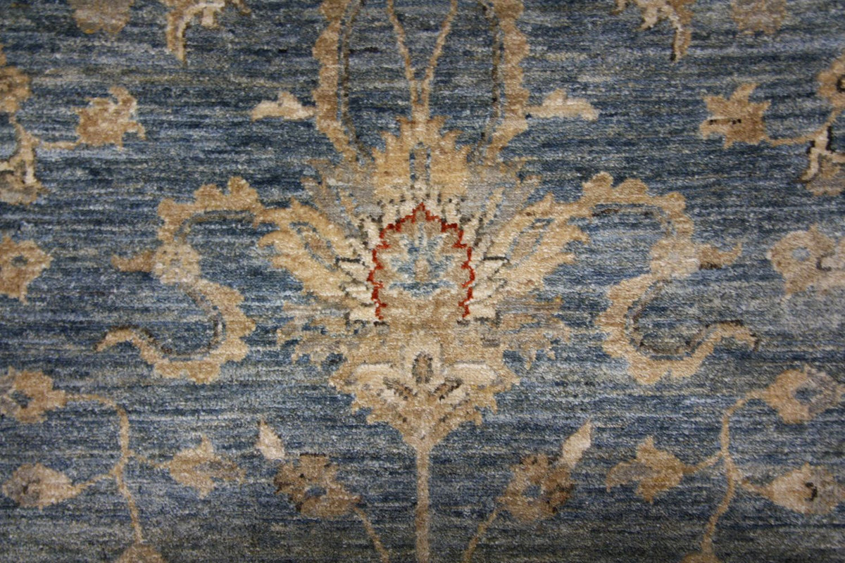 Tapis Ziegler - 297 x 197 cm - bleu