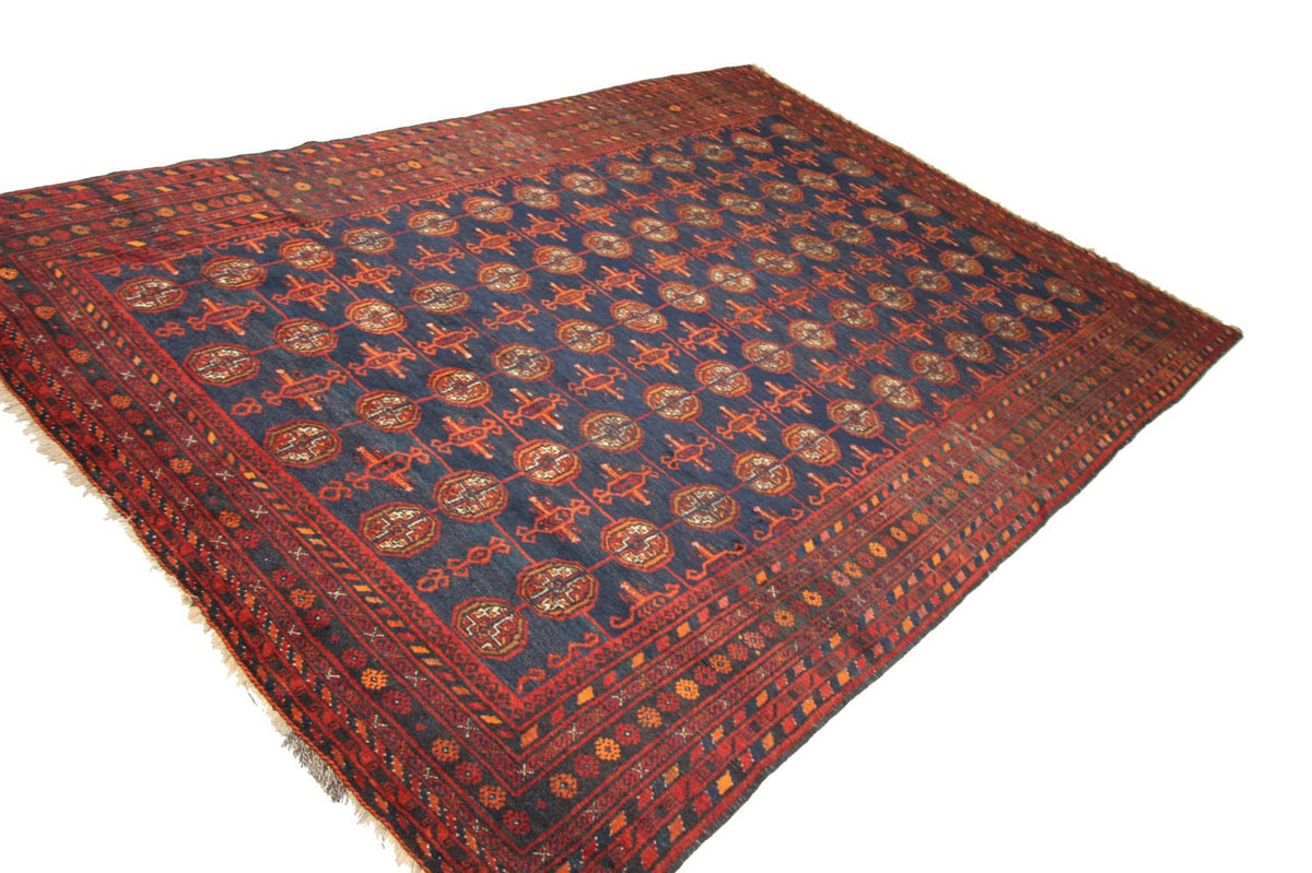 Tapis Belutsch - 286 x 193 cm - bleu