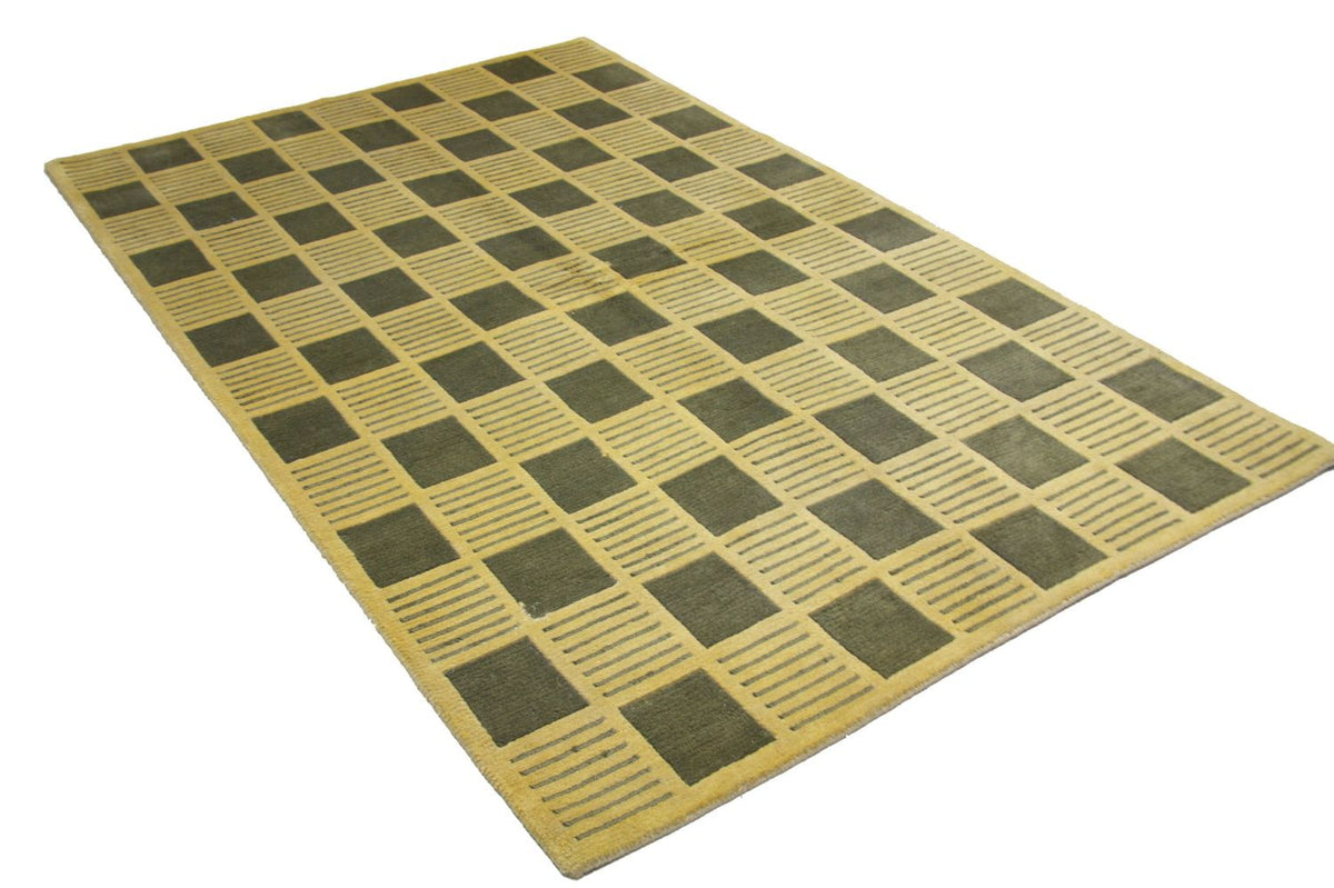 Tapis Népalais - 245 x 155 cm - vert