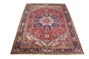 Tapis persan - Nomadic - 330 x 254 cm - bleu