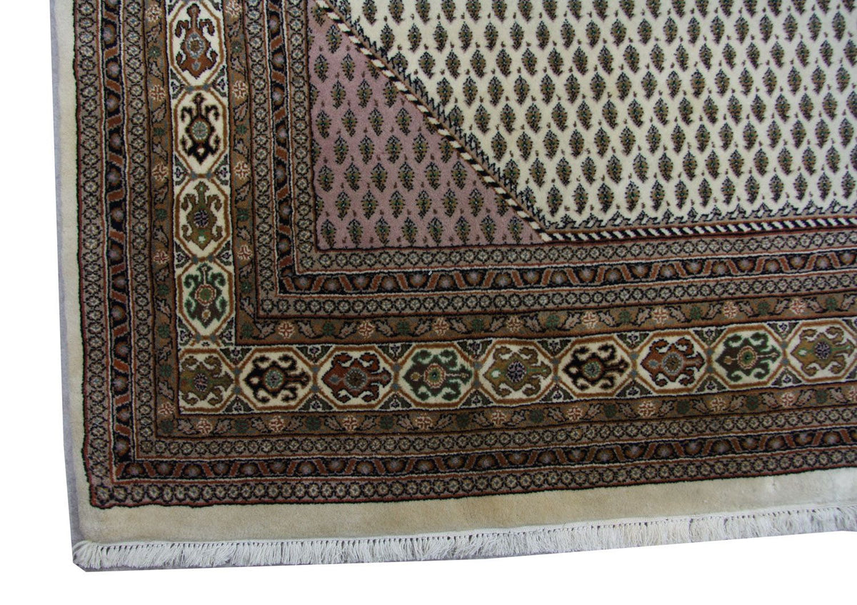 Tapis persan - Mir - 359 x 250 cm - bleu