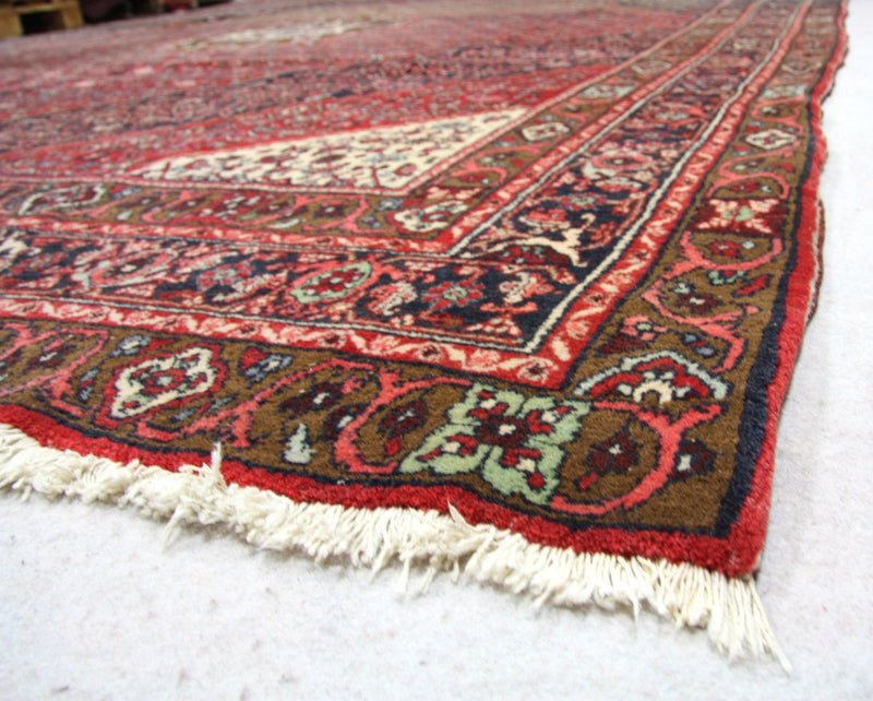 Tapis persan - Bidjar - 400 x 302 cm - marron