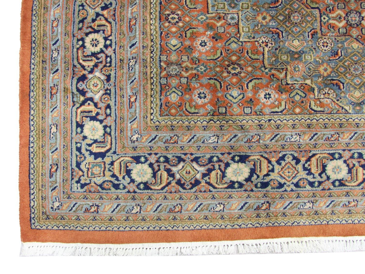 Tapis persan - Bidjar - 348 x 250 cm - bleu
